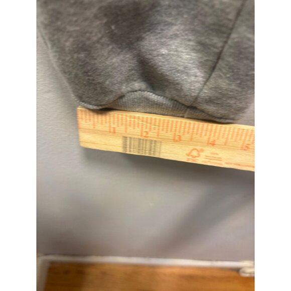 Adidas Kids Gray Sweatpants Size 10-12Cotton Blend Elastic Waist & Cuffed Bottom - Picture 8 of 13